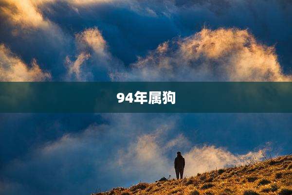 94年属狗