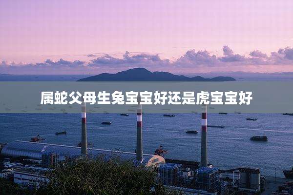 属蛇父母生兔宝宝好还是虎宝宝好