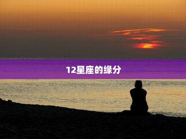 12星座的缘分