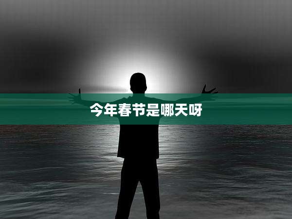 今年春节是哪天呀