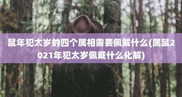 鼠年犯太岁的四个属相需要佩戴什么(属鼠2021年犯太岁佩戴什么化解)