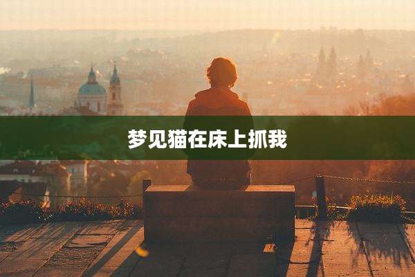 梦见猫在床上抓我