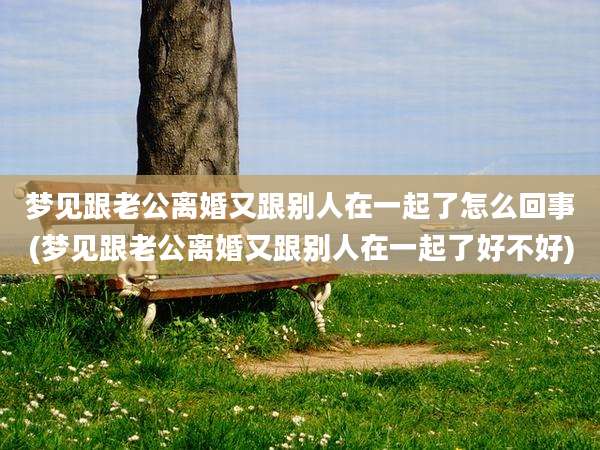 梦见跟老公离婚又跟别人在一起了怎么回事(梦见跟老公离婚又跟别人在一起了好不好)