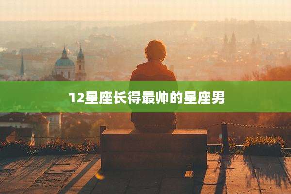 12星座长得最帅的星座男