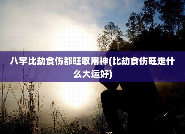 八字比劫食伤都旺取用神(比劫食伤旺走什么大运好)