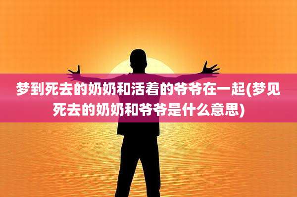 梦到死去的奶奶和活着的爷爷在一起(梦见死去的奶奶和爷爷是什么意思)
