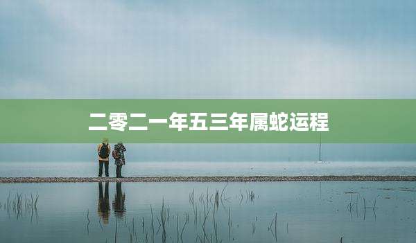 二零二一年五三年属蛇运程