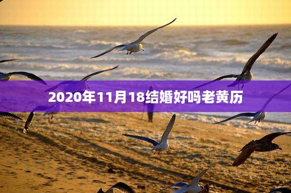 2020年11月18结婚好吗老黄历