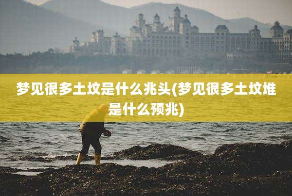 梦见很多土坟是什么兆头(梦见很多土坟堆是什么预兆)