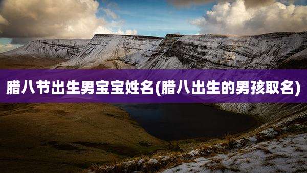 腊八节出生男宝宝姓名(腊八出生的男孩取名)
