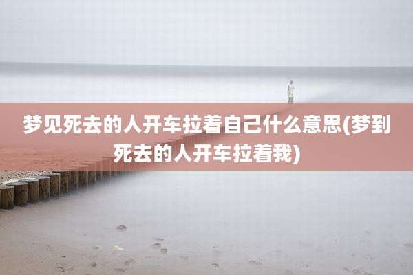 梦见死去的人开车拉着自己什么意思(梦到死去的人开车拉着我)