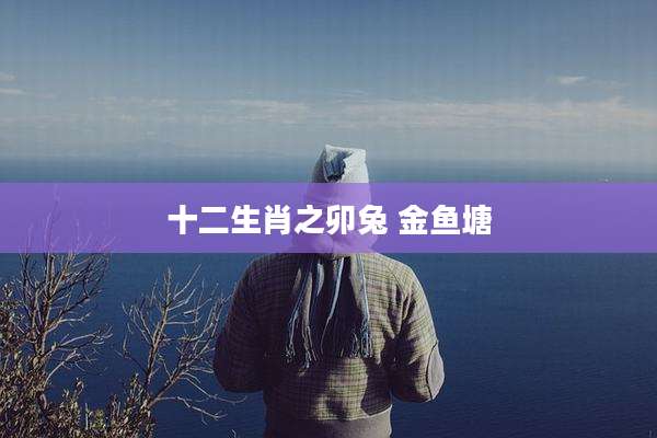 十二生肖之卯兔 金鱼塘