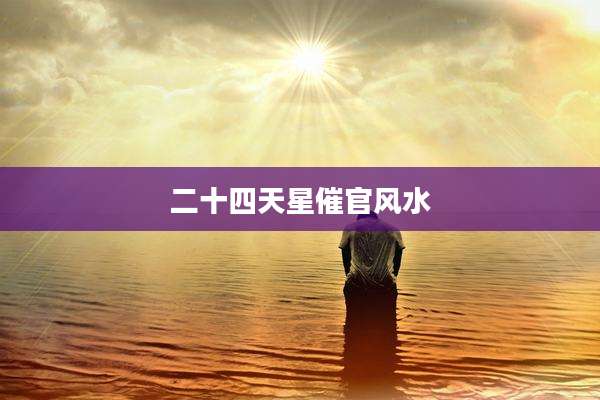 二十四天星催官风水