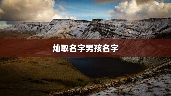 灿取名字男孩名字