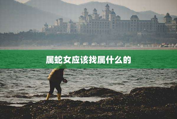 属蛇女应该找属什么的