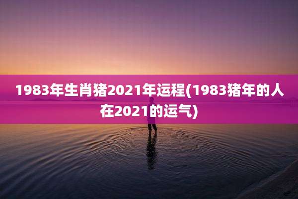 1983年生肖猪2021年运程(1983猪年的人在2021的运气)