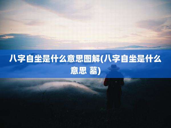 八字自坐是什么意思图解(八字自坐是什么意思 墓)