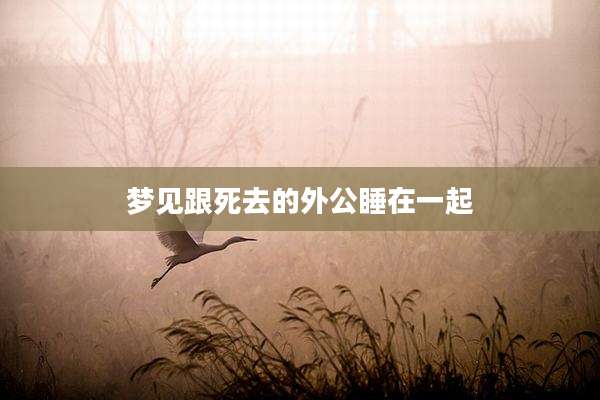 梦见跟死去的外公睡在一起