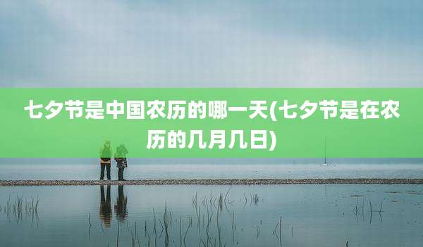 七夕节是中国农历的哪一天(七夕节是在农历的几月几日)
