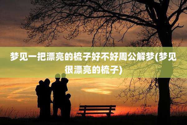 梦见一把漂亮的梳子好不好周公解梦(梦见很漂亮的梳子)