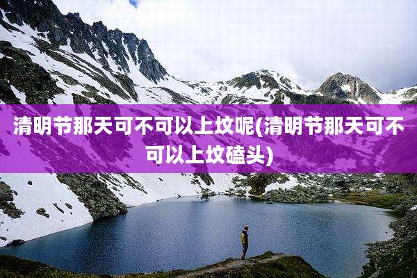 清明节那天可不可以上坟呢(清明节那天可不可以上坟磕头)