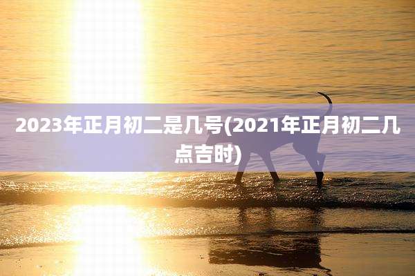 2023年正月初二是几号(2021年正月初二几点吉时)