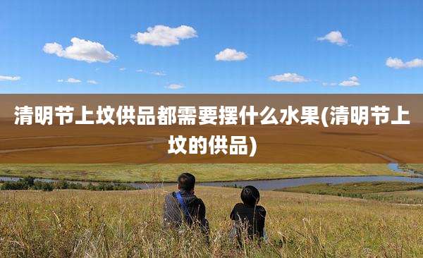 清明节上坟供品都需要摆什么水果(清明节上坟的供品)