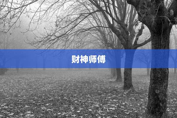 财神师傅