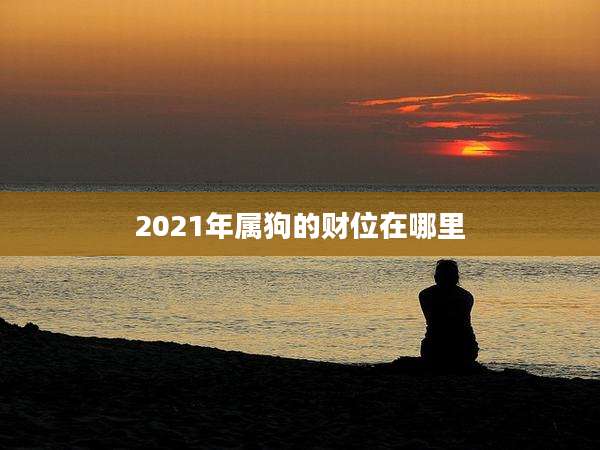 2021年属狗的财位在哪里