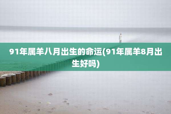 91年属羊八月出生的命运(91年属羊8月出生好吗)