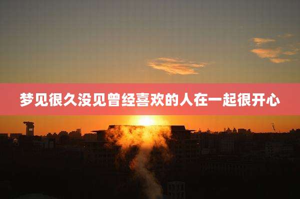 梦见很久没见曾经喜欢的人在一起很开心