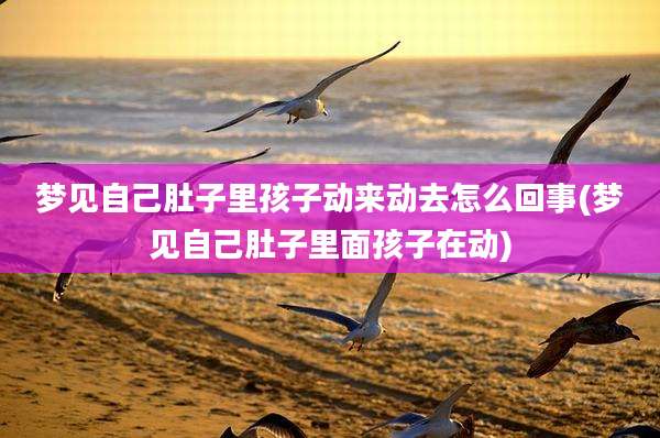 梦见自己肚子里孩子动来动去怎么回事(梦见自己肚子里面孩子在动)