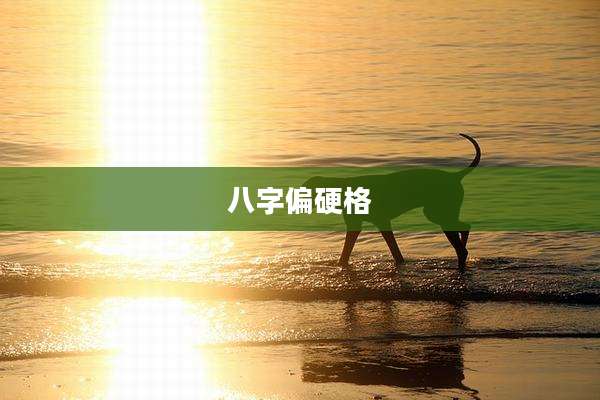 八字偏硬格