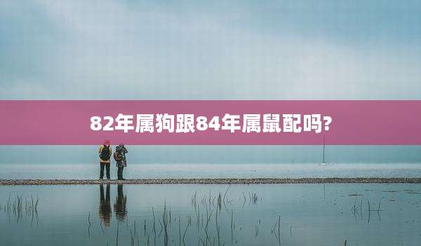 82年属狗跟84年属鼠配吗?