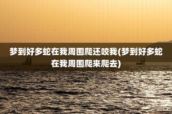 梦到好多蛇在我周围爬还咬我(梦到好多蛇在我周围爬来爬去)
