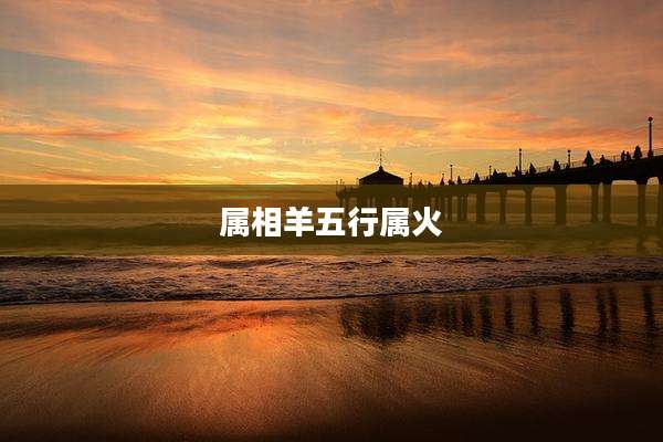 属相羊五行属火