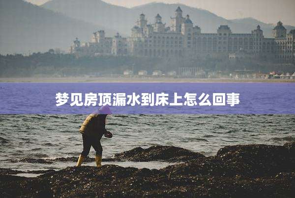 梦见房顶漏水到床上怎么回事