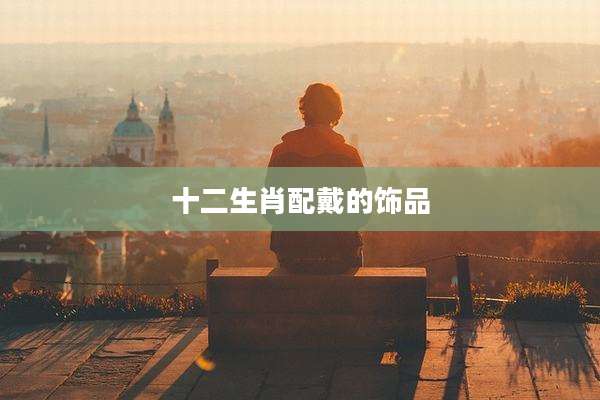 十二生肖配戴的饰品