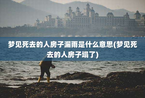 梦见死去的人房子漏雨是什么意思(梦见死去的人房子塌了)
