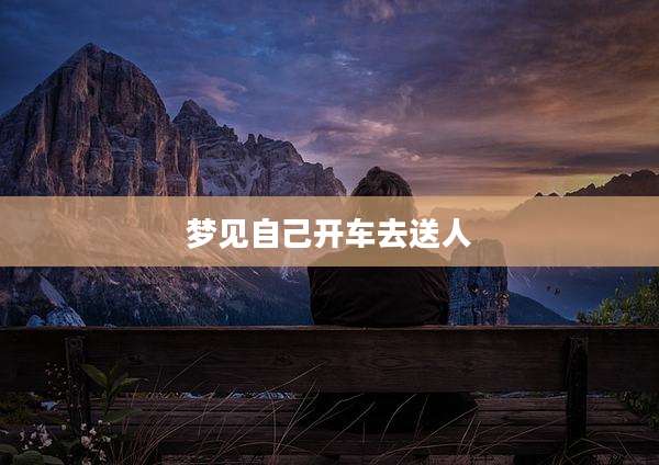 梦见自己开车去送人