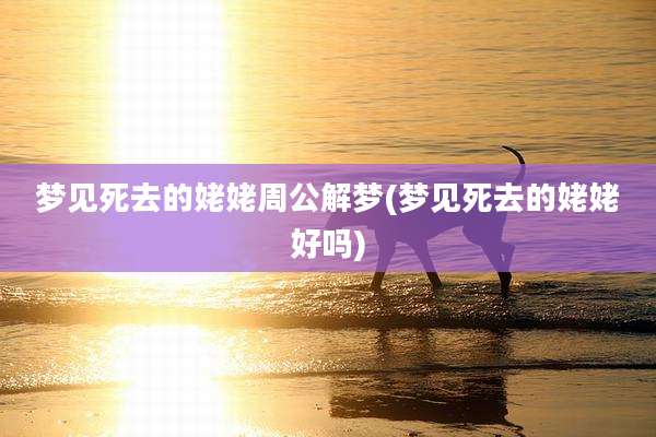 梦见死去的姥姥周公解梦(梦见死去的姥姥好吗)