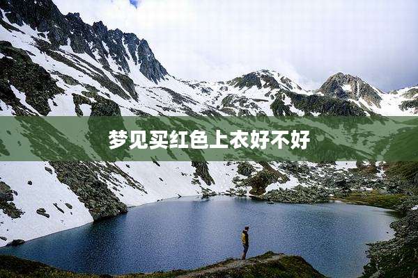 梦见买红色上衣好不好