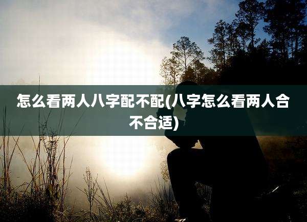 怎么看两人八字配不配(八字怎么看两人合不合适)