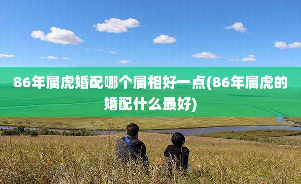 86年属虎婚配哪个属相好一点(86年属虎的婚配什么最好)