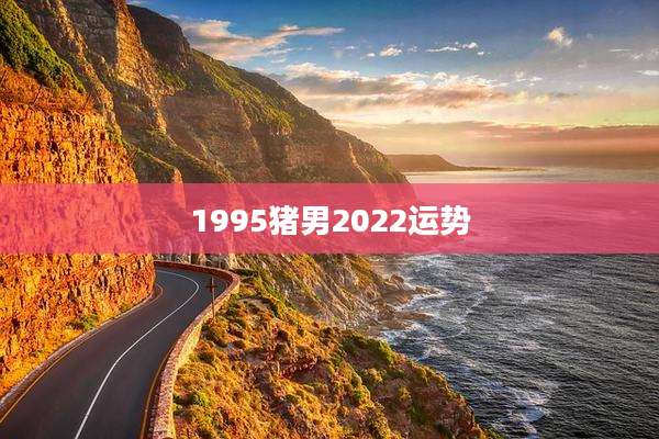 1995猪男2022运势