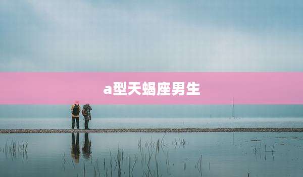 a型天蝎座男生