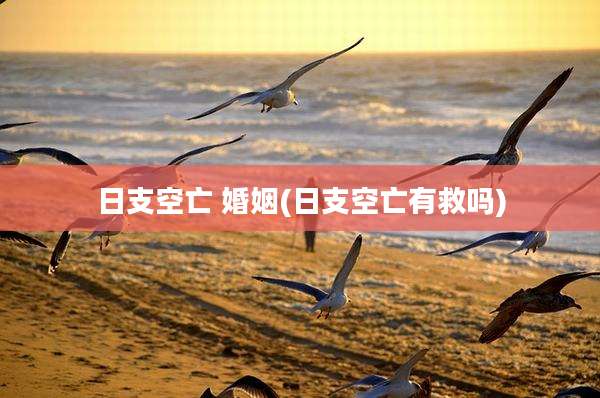 日支空亡 婚姻(日支空亡有救吗)