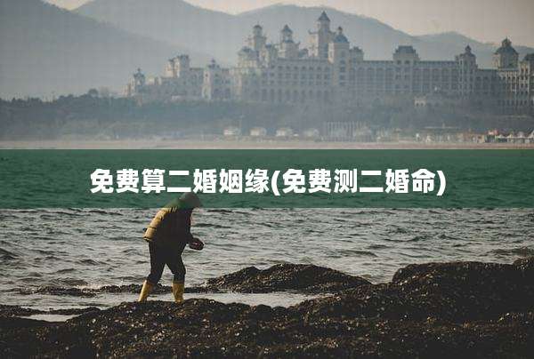 免费算二婚姻缘(免费测二婚命)