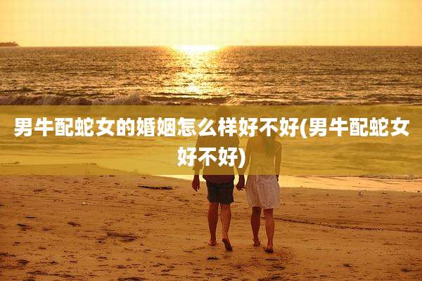 男牛配蛇女的婚姻怎么样好不好(男牛配蛇女好不好)