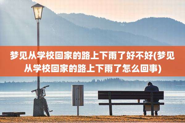 梦见从学校回家的路上下雨了好不好(梦见从学校回家的路上下雨了怎么回事)